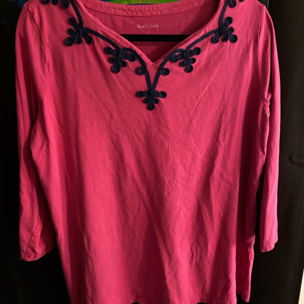 Kim Rogers shirt.